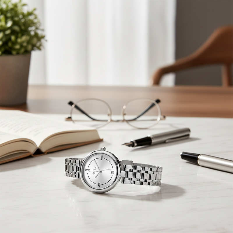 Популярные женские кварцевые часы класса люкс с ретро-дизайном круглой формы. Идеальный подарок для девушек. - Virtue