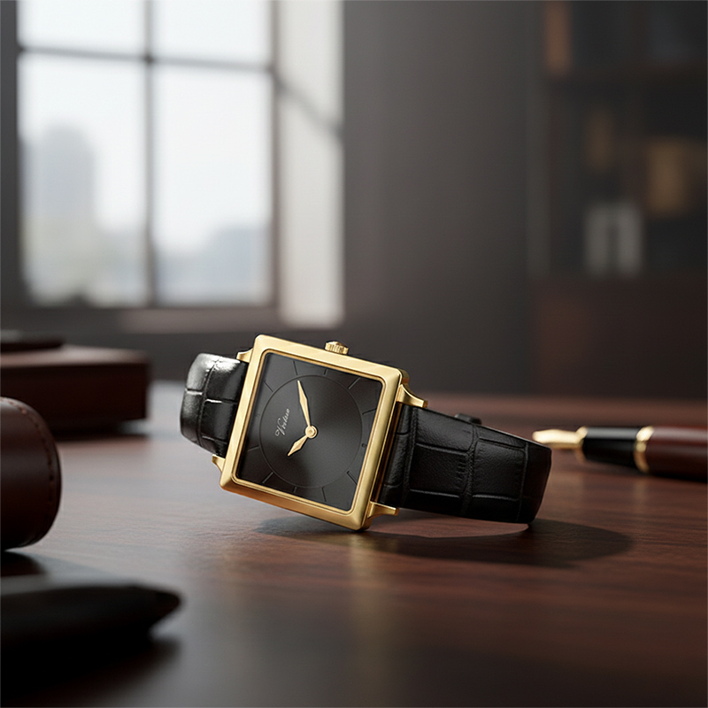 Новая модель наручных часов с индивидуальным логотипом, OEM-производство, женские роскошные квадратные часы-хронограф из нержавеющей стали, низкие минимальные объемы заказа. - Virtue