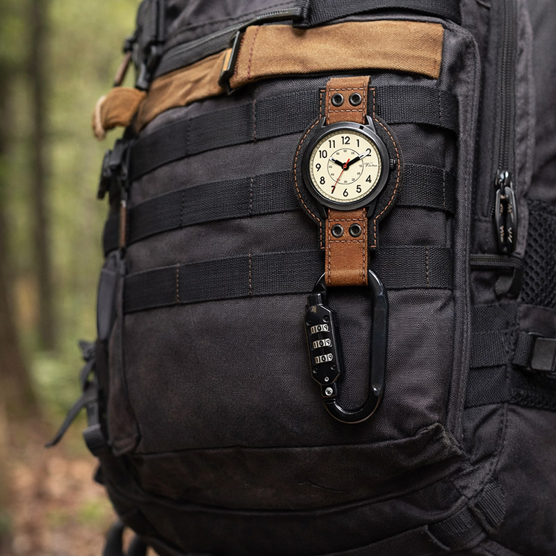 Кварцевые часы Virtue Outdoor с индикацией времени, карманным кодовым замком и креативной функциональностью. - Virtue