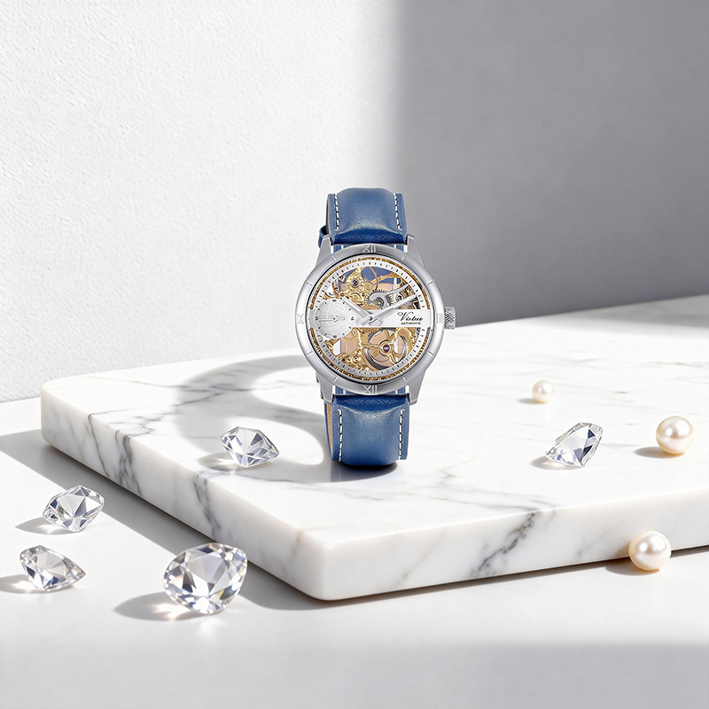 Оптовая продажа водонепроницаемых оригинальных роскошных автоматических механических часов для мужчин под собственной торговой маркой (OEM) с индивидуальным логотипом. - Virtue