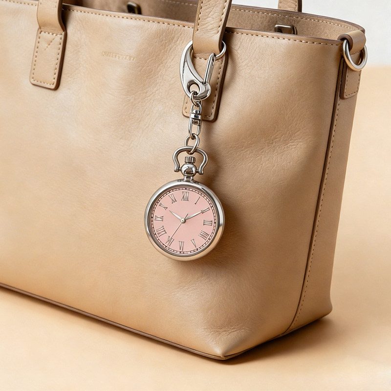 Высококачественные модные спортивные кварцевые карманные часы для студентов из сплава с индивидуальным логотипом, корпусом из сплава, водонепроницаемостью 3BAR и римскими цифрами. - Virtue