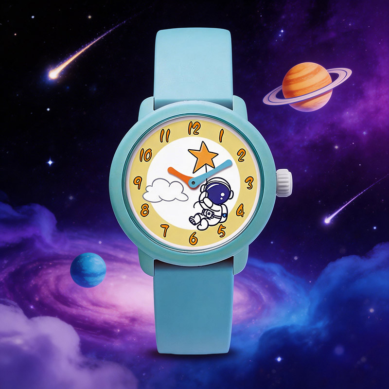 Детские кварцевые спортивные часы для девочек и мальчиков с силиконовым ремешком, минималистичным циферблатом, стильные, разноцветные, в подарок. - Virtue