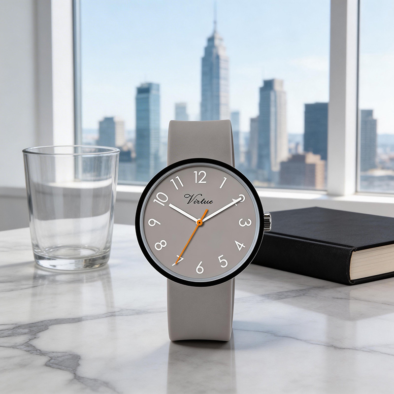 Популярные часы с силиконовым ремешком. Модные детские часы, кварцевые наручные часы для девочек и мальчиков. - Virtue