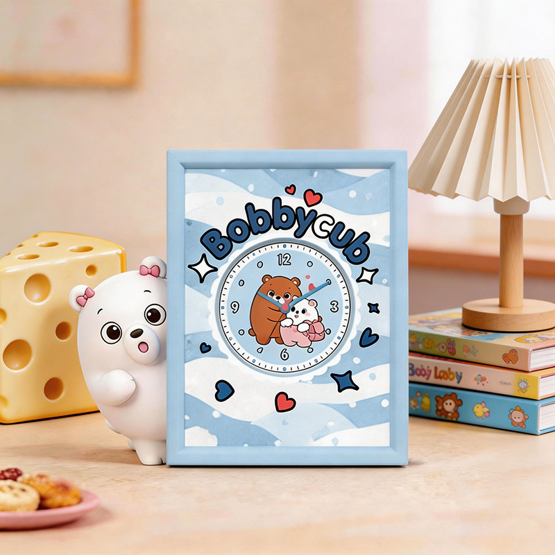 Настольные миниатюрные часы на заказ, небольшой размер, персонализированный циферблат, настольные часы, OEM/ODM. - Virtue