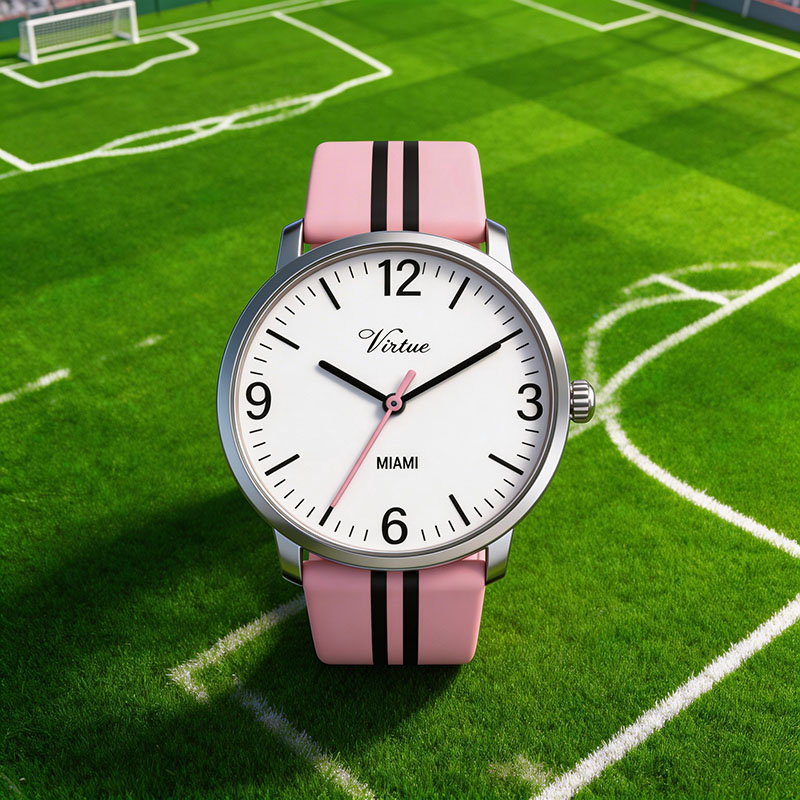 Спортивные часы в цветах национального флага для Чемпионата мира по футболу – наручные часы с силиконовым ремешком для повседневного использования, вдохновленные национальной тематикой. - Virtue