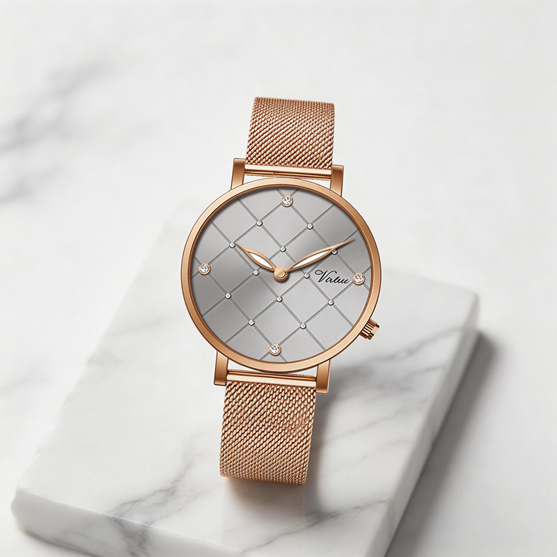 Новые женские водонепроницаемые часы 2026 года с хронографом, светящимися стрелками и кварцевым механизмом. - Virtue