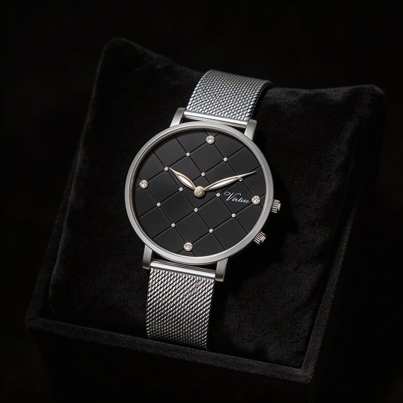 Роскошные женские часы с бриллиантами, часы для вечеринки, наручные кварцевые часы, подарок. - Virtue