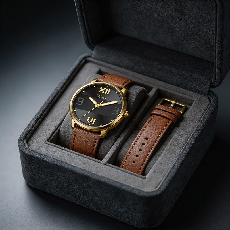 Классические черные мужские часы, деловые повседневные кварцевые часы Relogio Masculino - Virtue